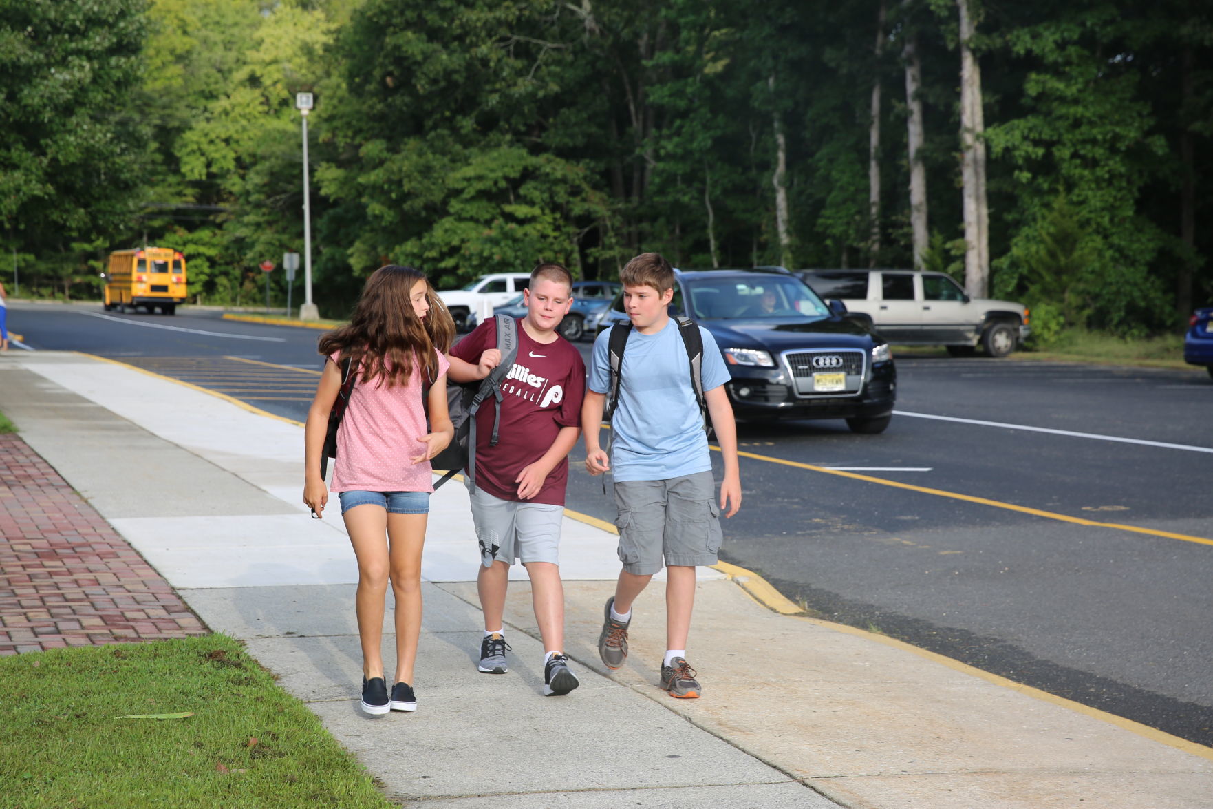 First Day at Upper Township Middle School